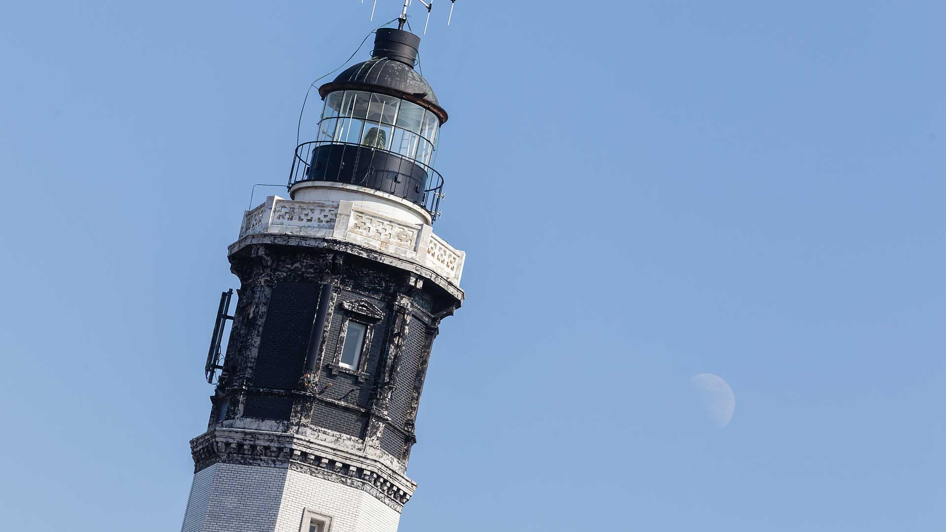 Vue de la vigie du phare de Calais