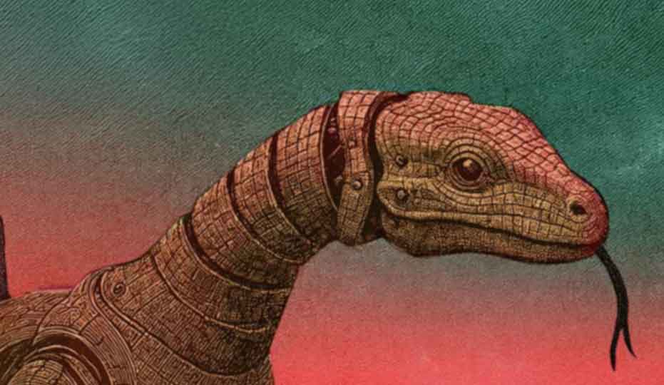 Le varan de Voyage en partance pour Calais