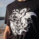 Tee shirt Dragon des mers noir