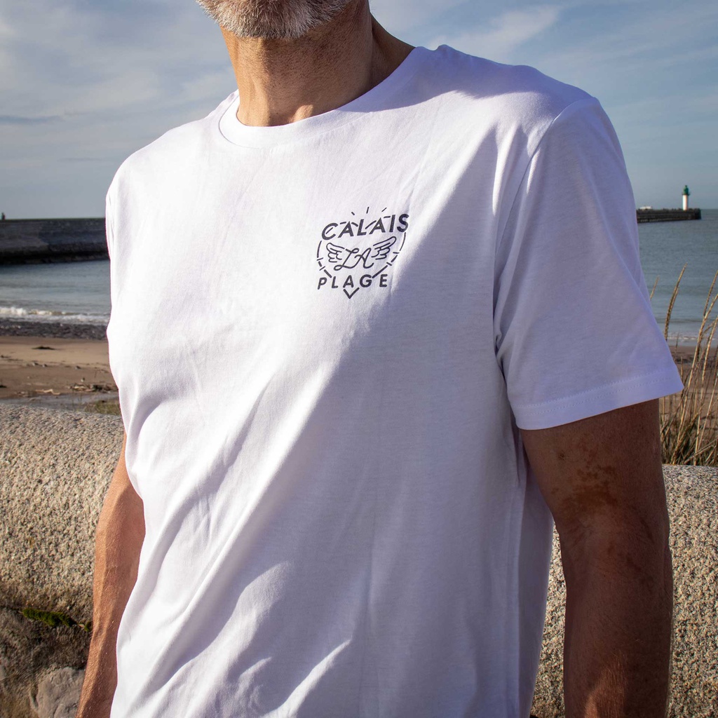 Tee shirt Calais la plage générique