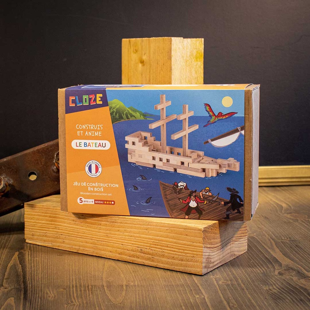 Kit bateau bois à monter