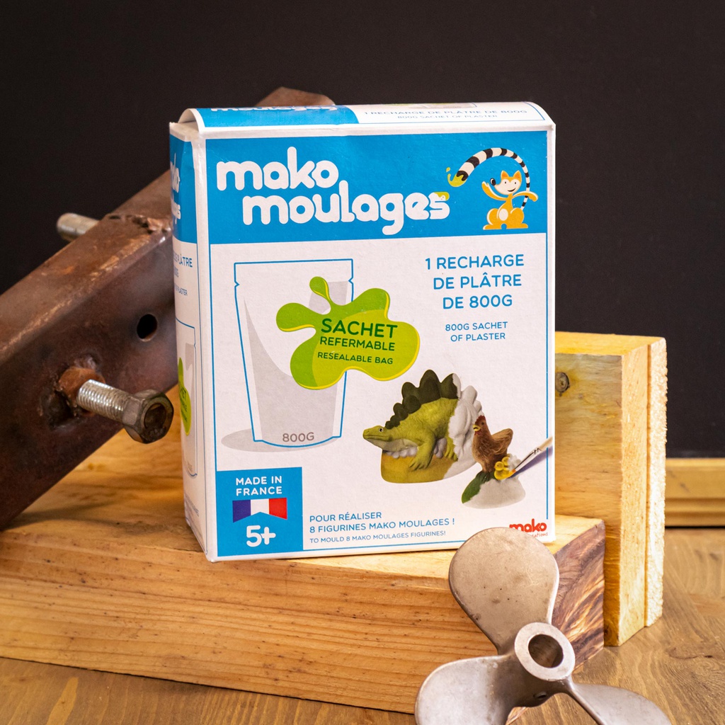 Mako moulage recharge de plâtre - Loisir créatif - Polipetitpois