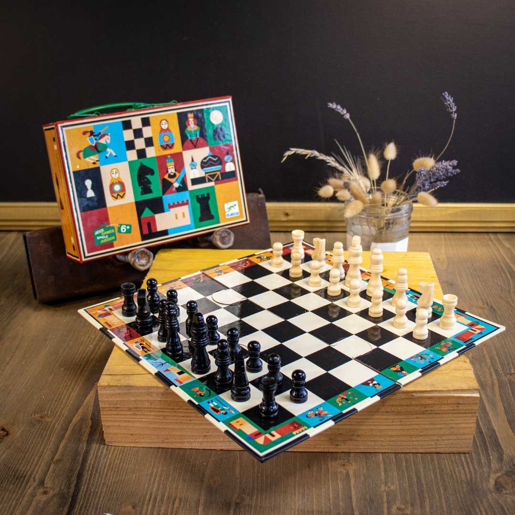 Valisette échecs et dames