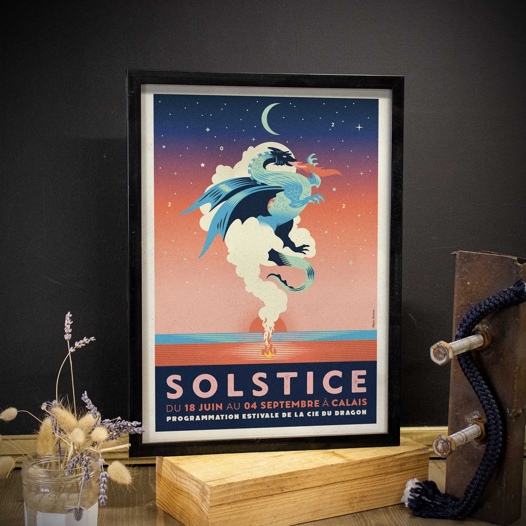 ​​Affiche Été Solstice