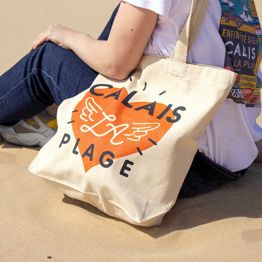 [CLP-21-MOD-006] Tote bag logo Calais La Plage