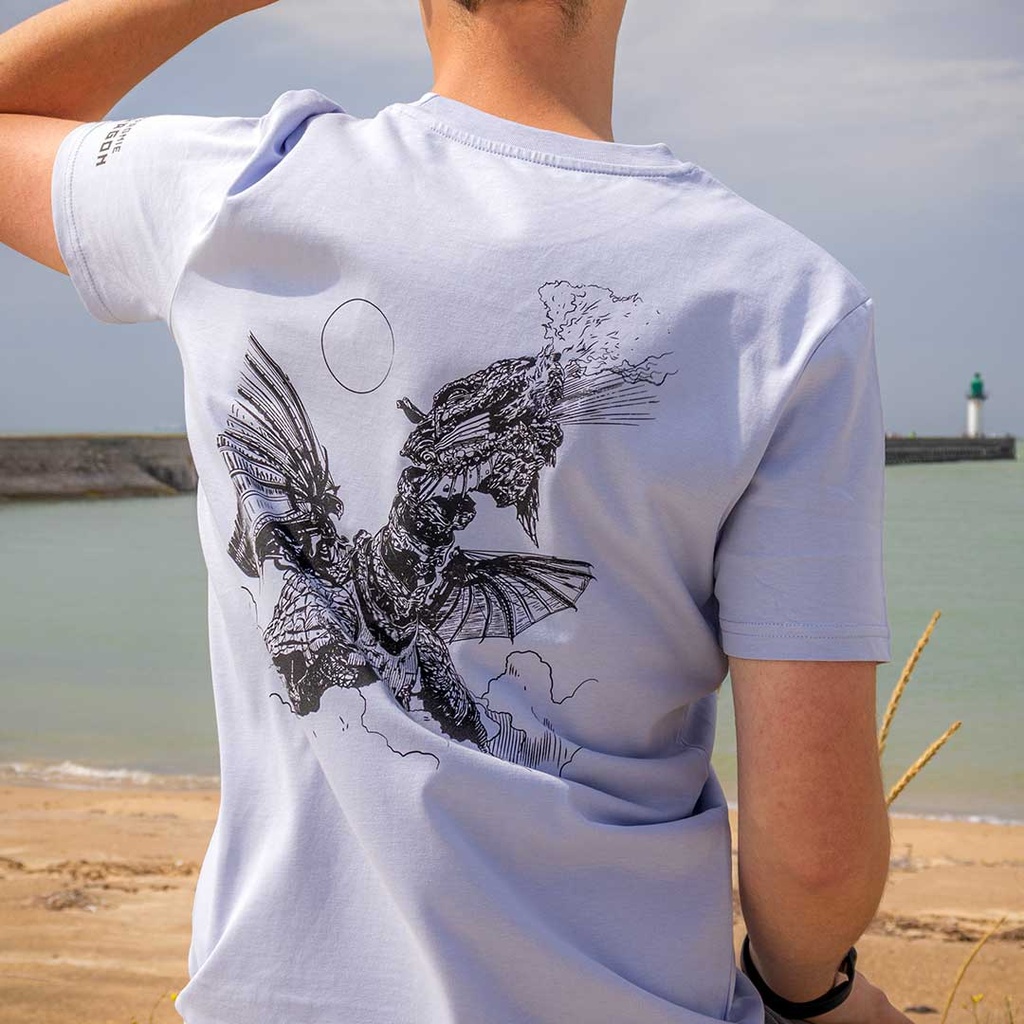 ​​Tee shirt unisexe Solstice Dragon de Calais